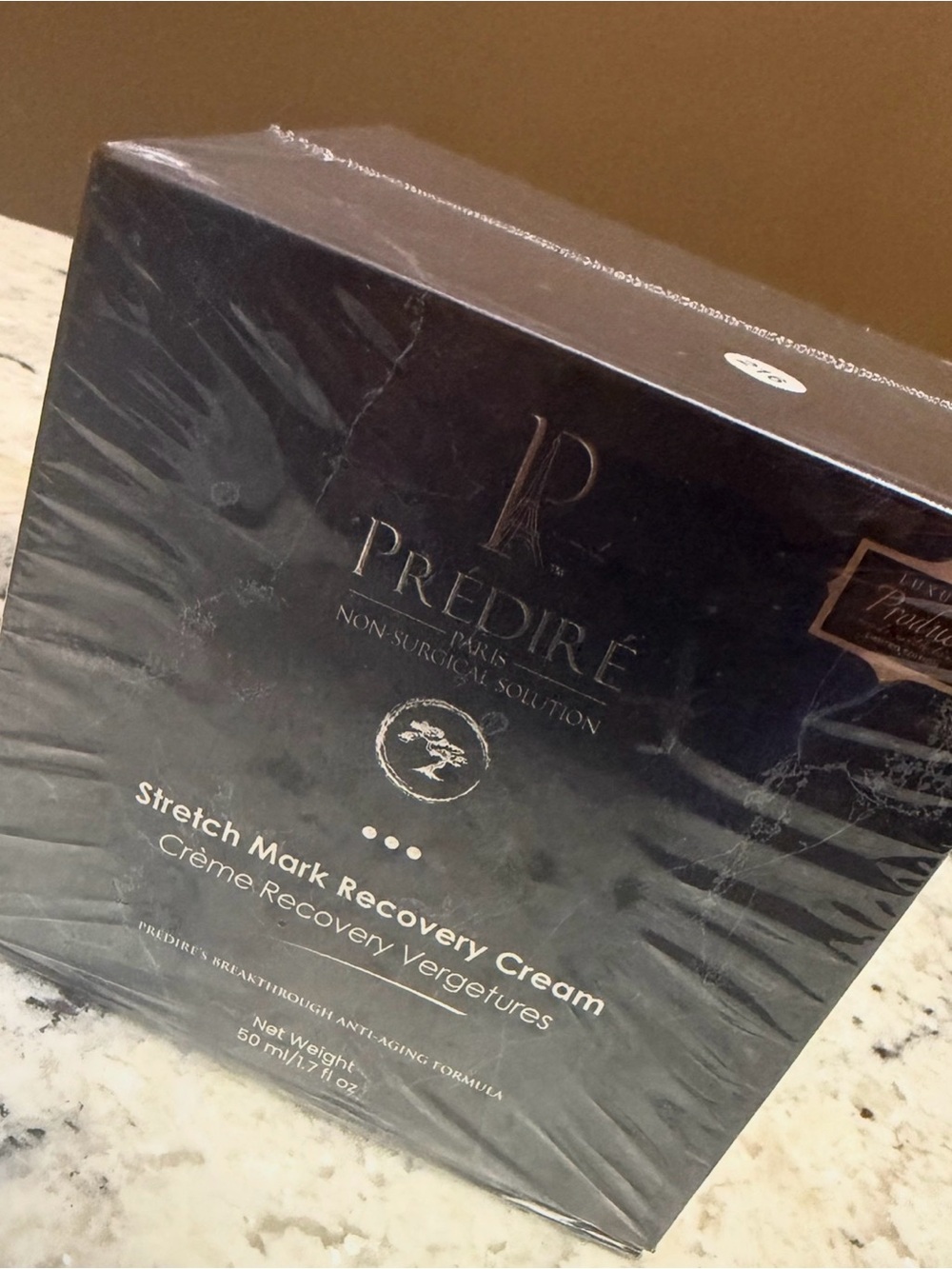 Prédiré Paris Stretch Mark Recovery Cream - Black & Gold Box